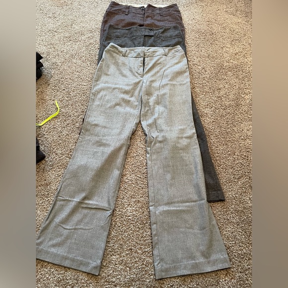 3 pair women’s dress pants, 2 Maurice’s 11/12 long & 1 Worthington 12T - Picture 2 of 4